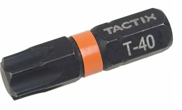 ΜΥΤΕΣ TORX IMPACT TORSION T40Χ25mm TACTIX (ΣΕΤ 3ΤΕΜ.) (455408)