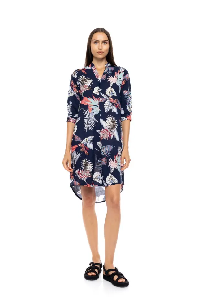Beachwear Tropical B424 Type Pink Label
