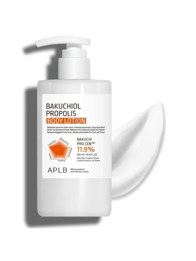 APLB BAKUCHIOL PROPOLIS BODY LOTION - Λοσιόν Σώματος Σύσφιξης με Bakuchiol & Πρόπολη