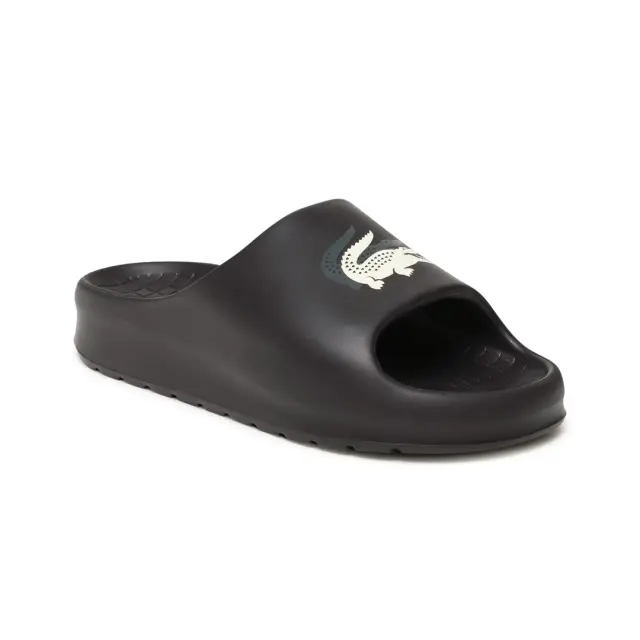 Γυναικείες Παντόφλες Slide Lacoste 748CFA0011312 Μαύρες Μαύρο - 35,5 2