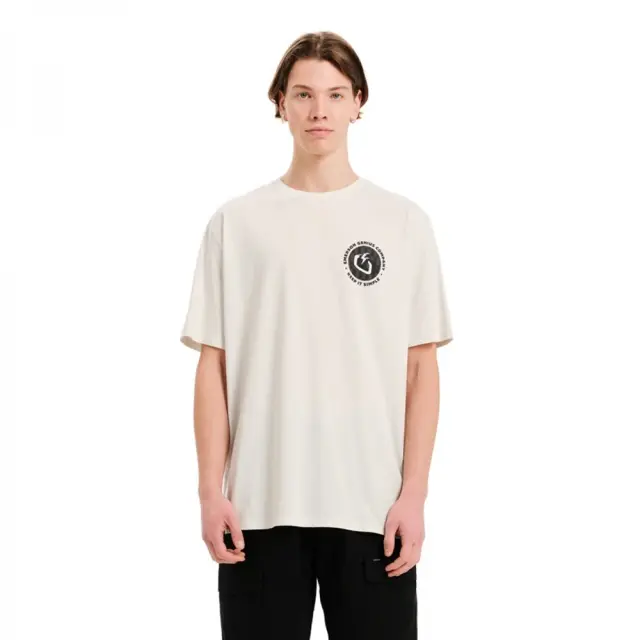Emerson Men's SS T-Shirt (251.EM33.04-Frosty White) - Εκρού