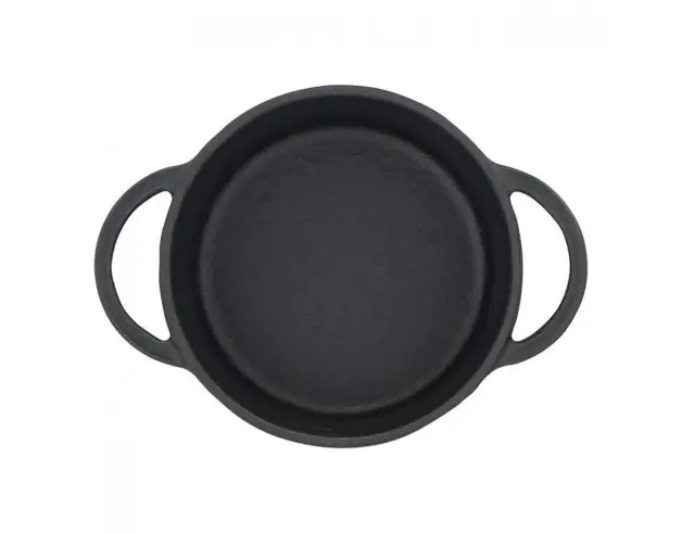 Σετ Mini Κατσαρόλες Tefal Pierre Gagnaire Heritage από μαντέμι, με διάμετρο 10cm και χωρητικότητα 0.3lt - 4 Τεμάχια - Black E223S4