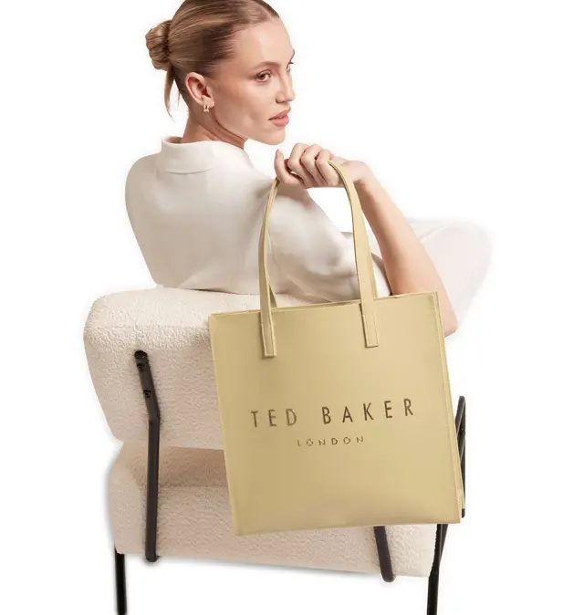 Γυναικεία Τσάντα Ώμου Ted Baker Crinkon Large Icon 283875-Yellow Κίτρινο - One Size 3