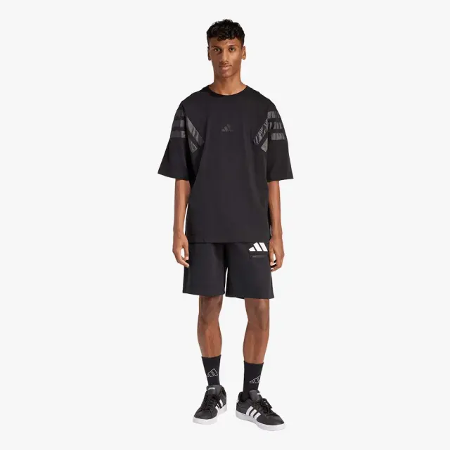 adidas Sportswear Men's Future Icons 3Bar Shorts Μαύρο JZ9394 (adidas Sportswear) 3