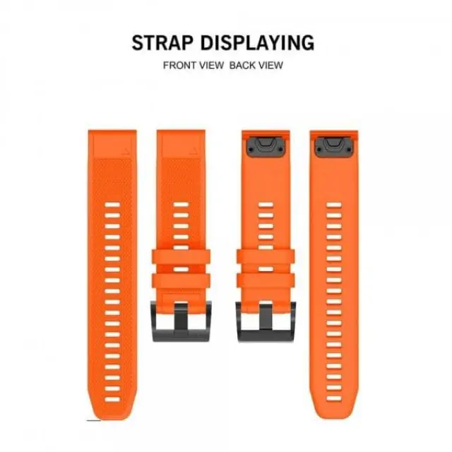 Tech-Protect® Smooth για Garmin Fenix 5/6/6 Pro/7/8/9 (47mm)- Orange 3