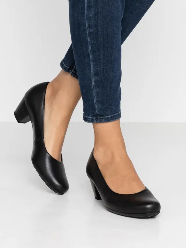 Gabor Γόβες Γυναικείο δέρμα Μαύρο GAB/02120 001-BLACK - 41 2