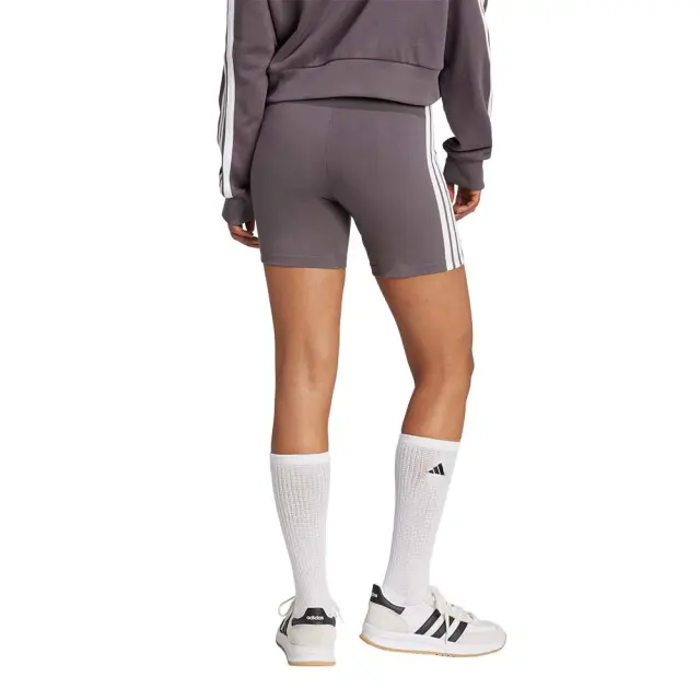 adidas Sportswear Women's 3Stripes Single Jersey Bike Shorts Γκρι Σκούρο JD0915 (adidas Sportswear) 3