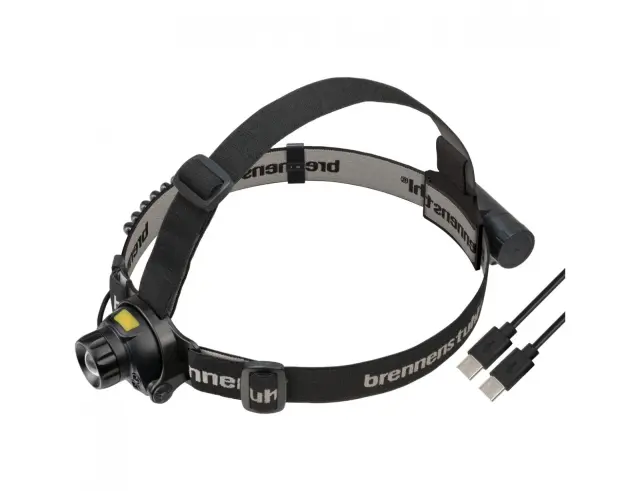 Επαναφοριζόμενος φακός κεφαλής LED Brennenstuhl SL 401 AF 1177310010 με 400 Lumen, οπίσθιο κόκκινο φως και αυτονομία 50 ώρες - Black1177310010