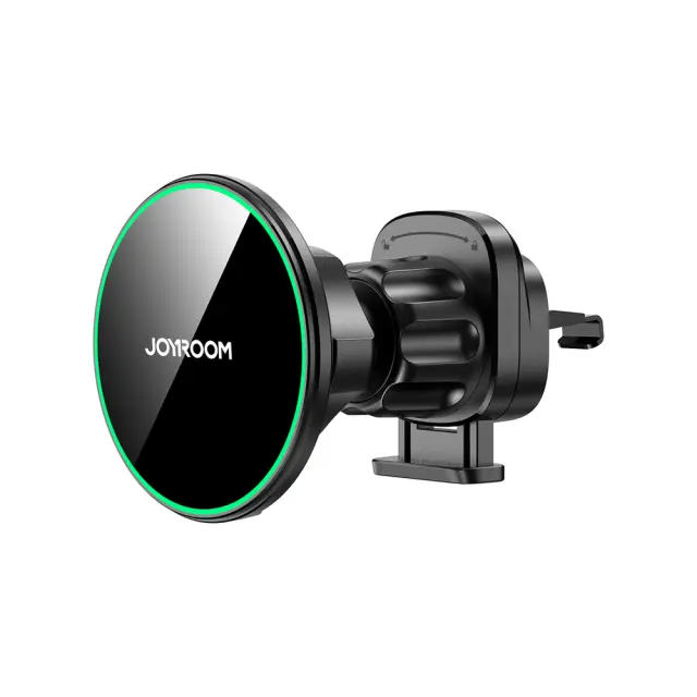 Βάση Joyroom JR-ZS412 με φορτιστή Qi2 15W, αυτοκινήτου, για αεραγωγό - μαύρο