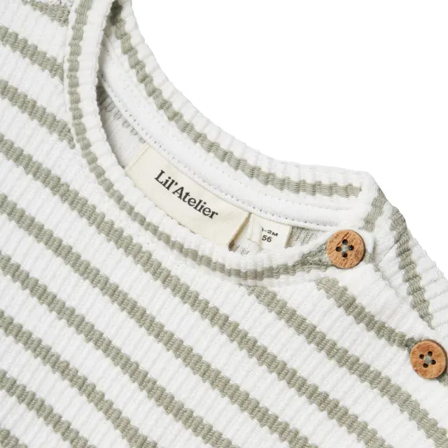 Μπλούζα ριμπ Lil'Atelier organic cotton 2