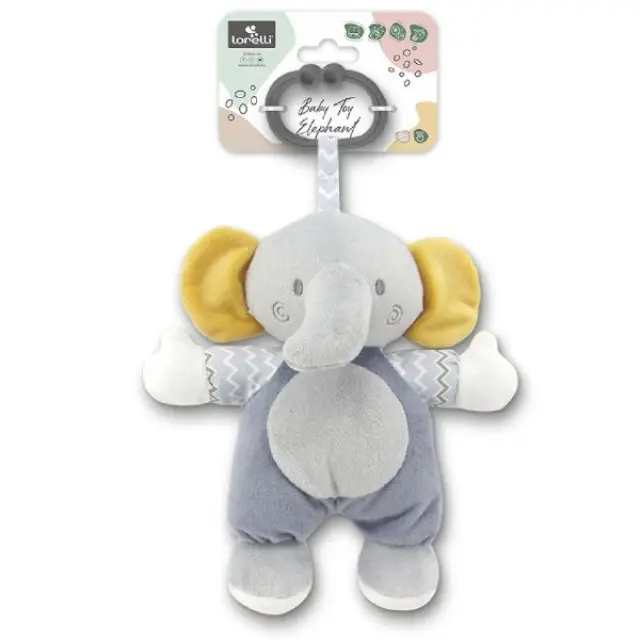 Lorelli Μαλακό Κρεμαστό Elephant Grey Natural 10191380010 2