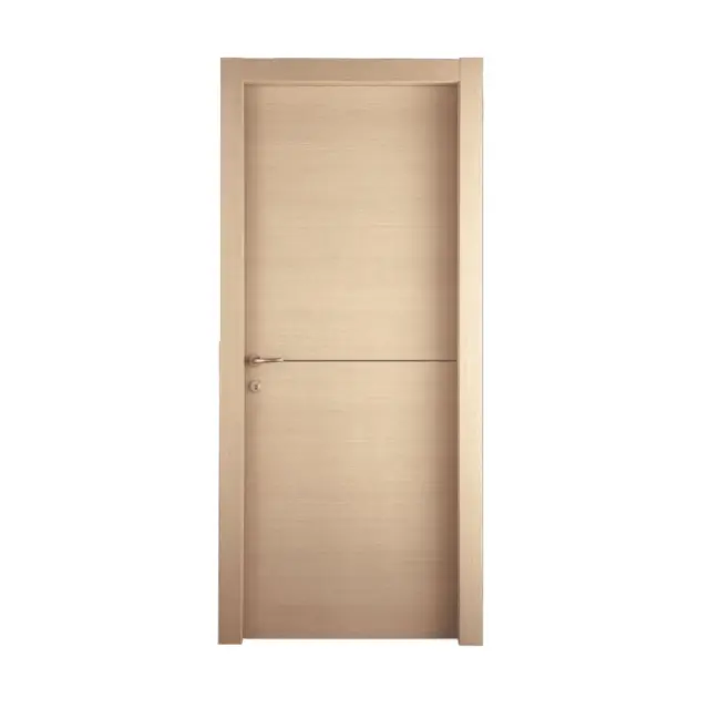 Εσωτερική Πόρτα Δρυς με inox ΚΠ 102