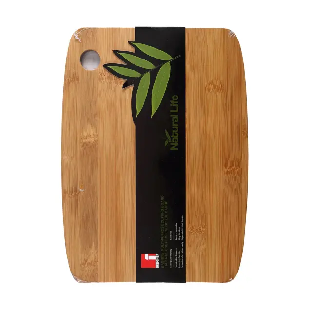 Bergner Επιφάνεια Κοπής από Ξύλο Bamboo 30,5x22,5x0,9cm 3