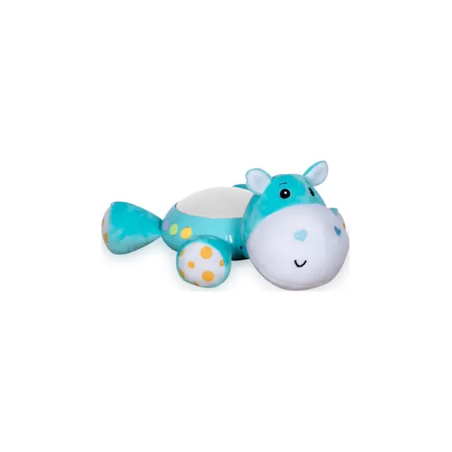 Lorelli Night Light Φωτιστικό Νυκτός Προτζέκτορας με Χρώματα & Μουσική - Hippo 10280140001 2
