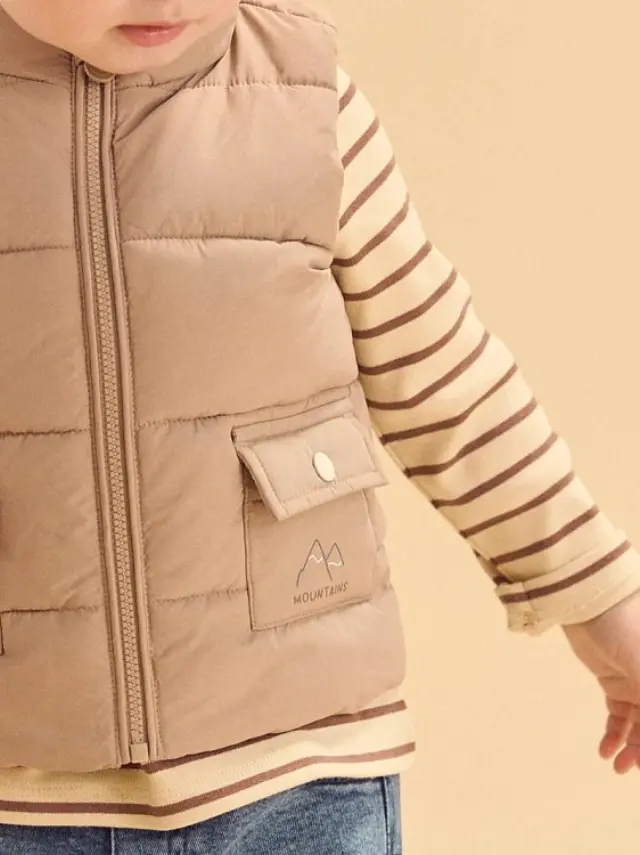 Βρεφικό Μπουφάν για Αγόρια Mountain Gilet ΚΑΦΕ 3