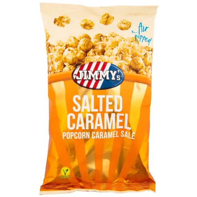 Jimmy's Salted Caramel Popcorn 150gr