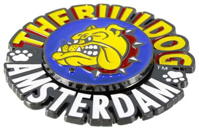 The Bulldog Amsterdam Μεταλλικό Spinner Colored - Διάμετρος 6,5cm