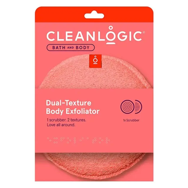 Cleanlogic Bath & Body Dual-texture Body Exfoliator