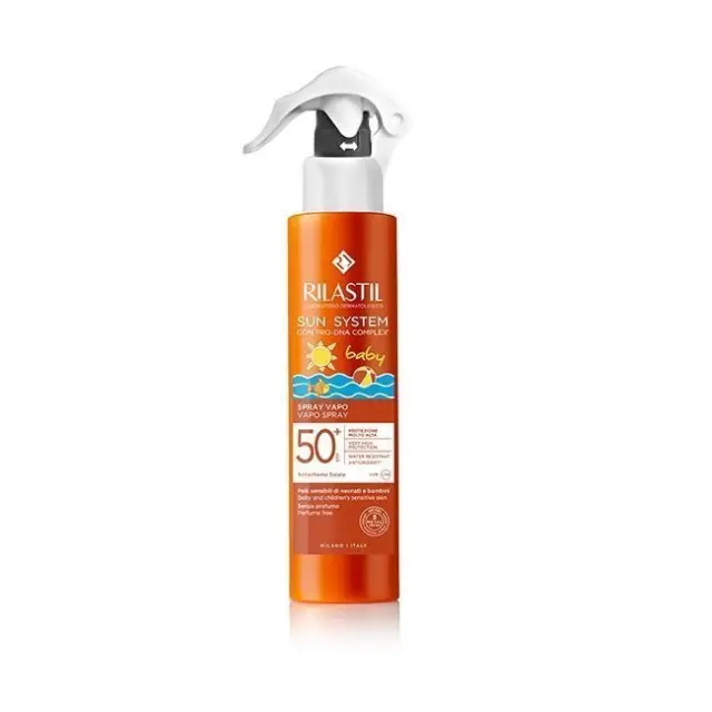 Rilastil Sun System Baby Vapo Αδιάβροχο Παιδικό Αντηλιακό Spray SPF50+ 200ml