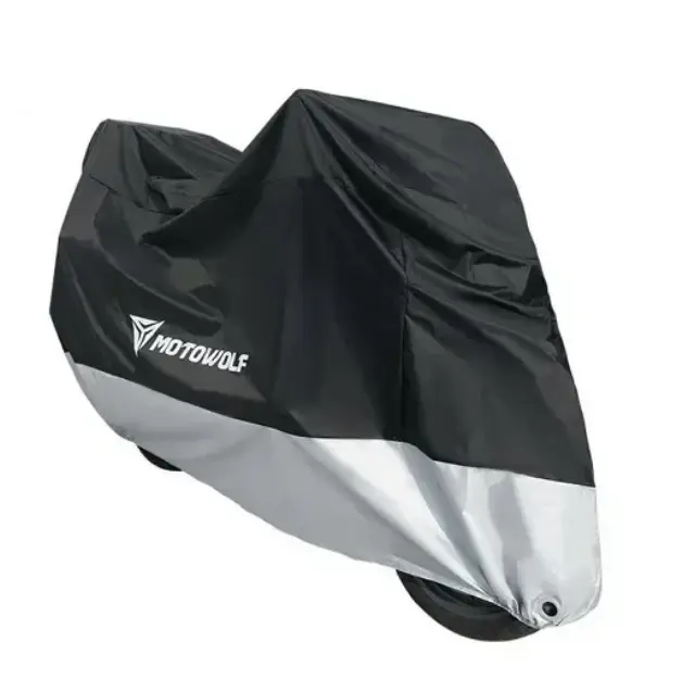 Motowolf Κουκούλα Μηχανής Αδιάβροχη RA-55 Large Μ220xΠ95xΥ110εκ.