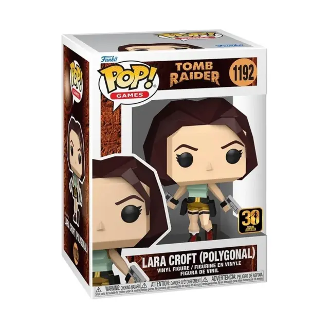 Φιγούρα Funko Pop! Games: Tomb Raider - Lara Croft (Polygonal) #1192 Vinyl Figure 2
