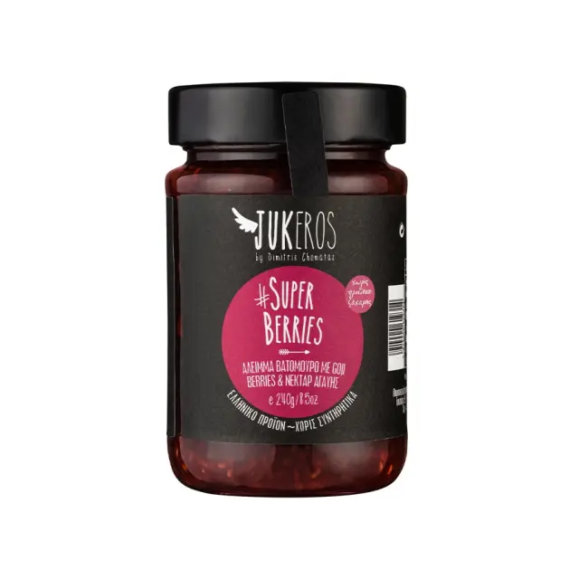 Άλειμμα Βατόμουρο με Goji Berries & Νέκταρ Αγαύης - Jukeros - 240gr 5214000619314
