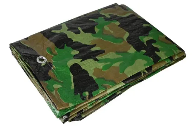 Tarpaulin 6 x 8 m army heavy