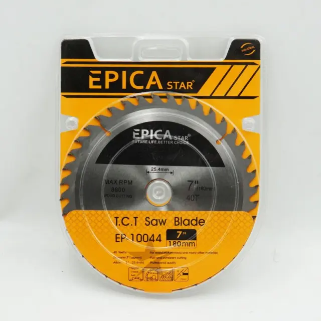 T.C.T SAW BLADE 180mm EPICA STAR TO-EP-10044 2