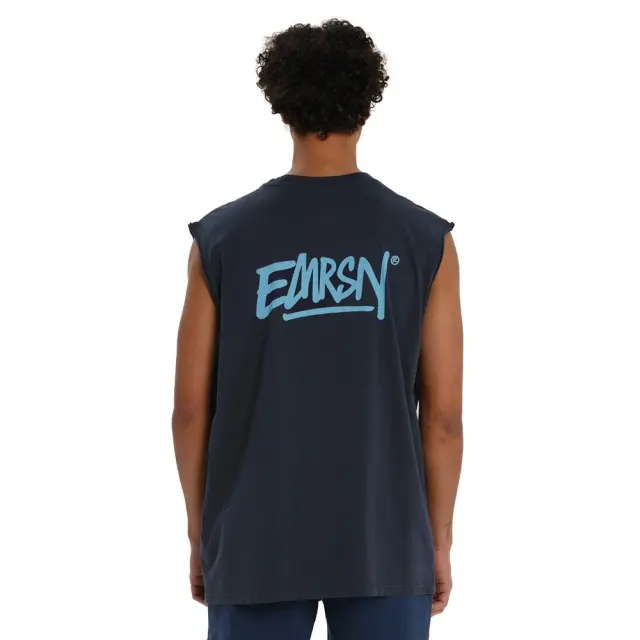 Emerson Men's Tank Top (261.EM37.24-Dusky Blue) - Μπλέ 3