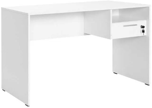 Γραφείο CMS-510-DD Concept Λευκό 120x75x60cm 3