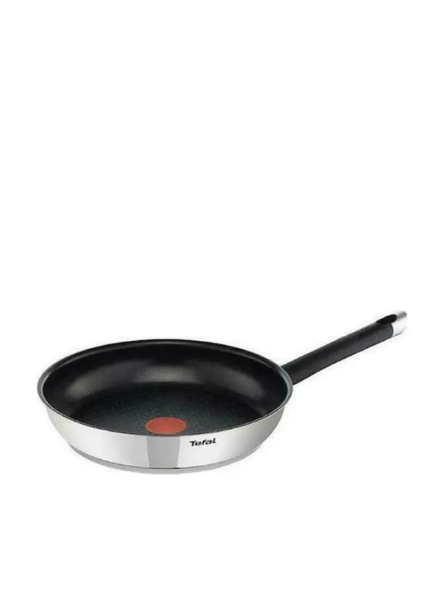 Tefal Emotion Τηγάνι από Ανοξείδωτο Ατσάλι με Αντικολλητική Επίστρωση 28cm E30006