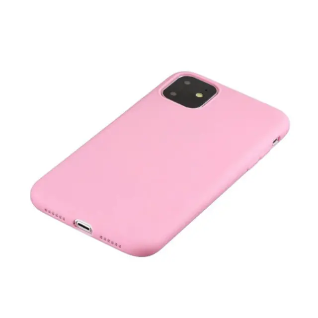 Θήκη Σιλικόνης για το iPhone 11 Pro Max Ροζ 3