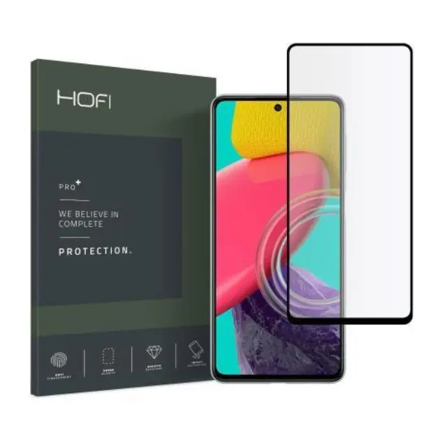 Tempered Glass Full Face Hofi Pro+ Samsung Galaxy M53 5G Μαύρο (1 τεμ.) N58682