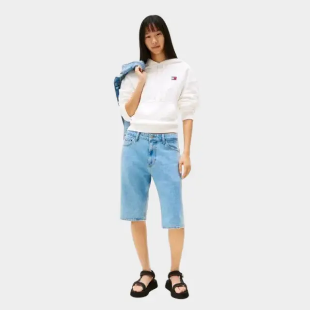 Φούτερ Tommy Hilfiger DW0DW19414_YBL Λευκό - XS 2