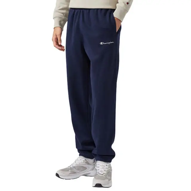 Champion Men's Standard Fit Straight Hem Pants Μπλε Σκούρο 221805-BS501 (Champion)