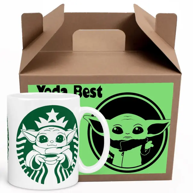 Κούπα YODA η κούπα είναι με συσκευασία δώρου (100)
