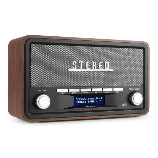 AUDIZIO FOGGIA RETRO ΡΑΔΙΟΦΩΝΟ DAB+ GREY