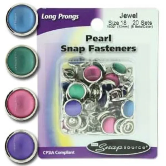 Τρουκς Pearl Jewel Size18 (12mm) - 20σετ