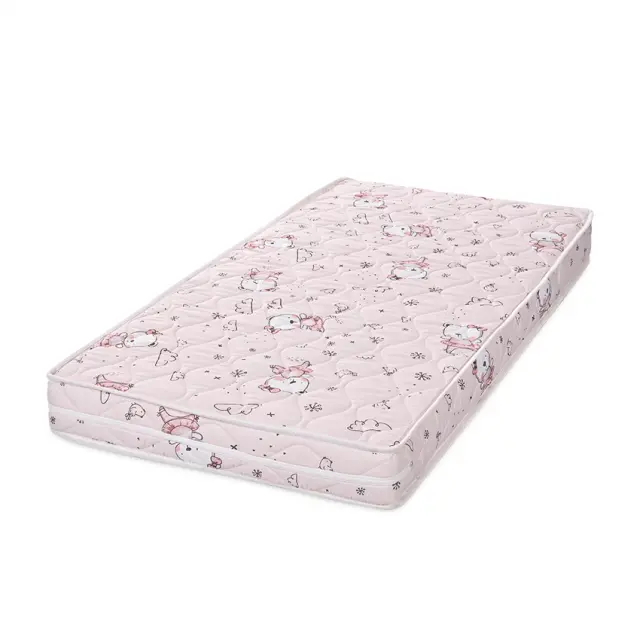 Lorelli Βρεφικό Στρώμα "Relax" 60/120-10 εκ. Ballerina bear pink Ροζ
