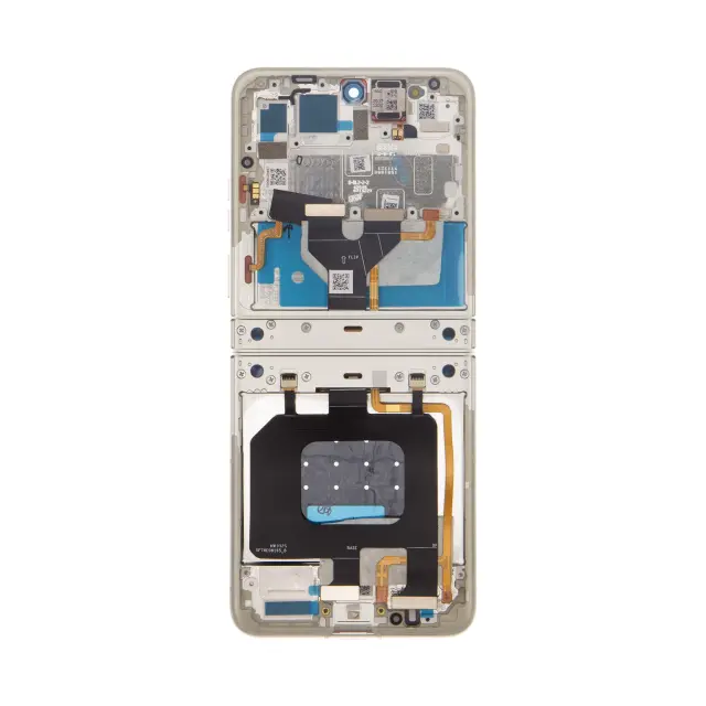 Motorola RAZR 60 LCD Display + Touch Unit + Front Cover Lightest Sky (Service Pack) 2