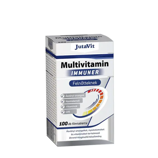 JutaVit Multivitamin Immuner tablets For Adults 100 Tablets