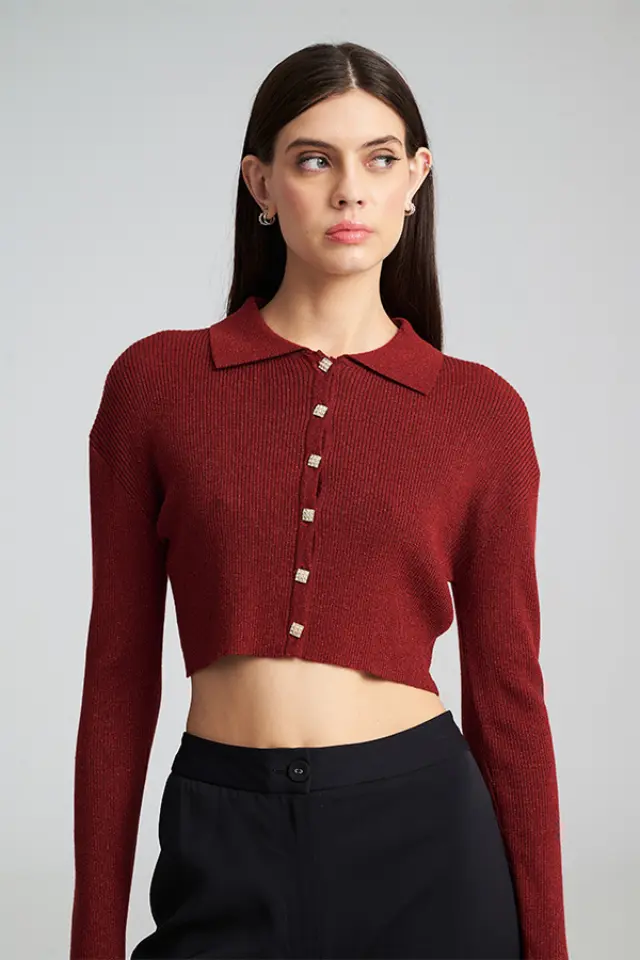 Κομψή Κοντή Ζακέτα MADISON CARDIGAN - XS