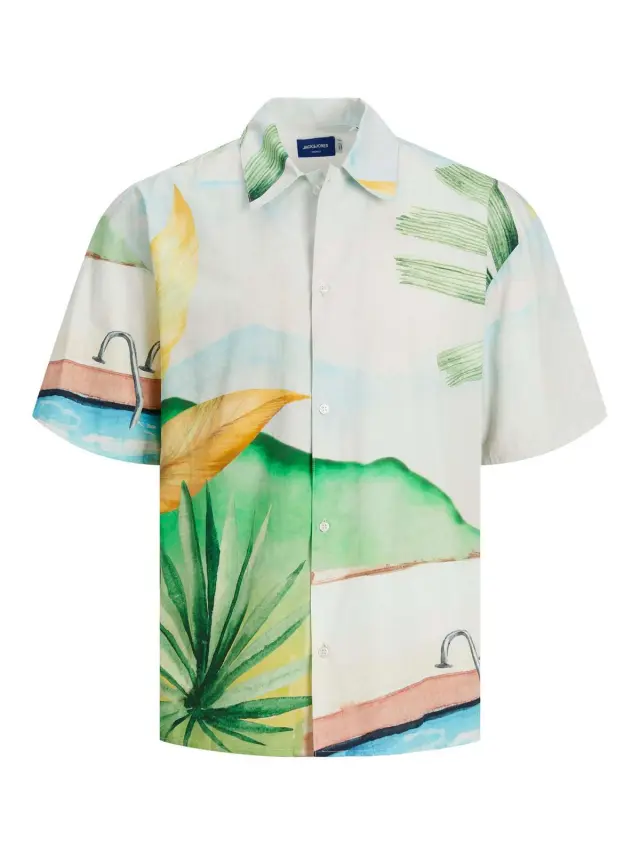 JORLANDSCAPE SHIRT SS LN Sky Blue