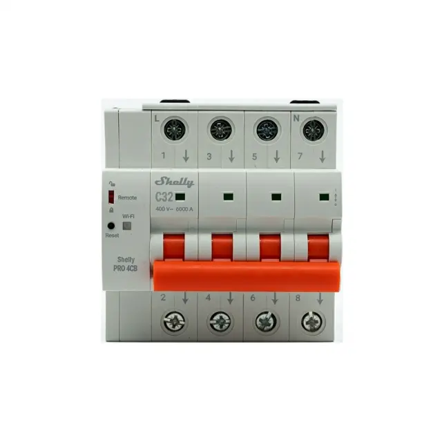 3800238074135 | Shelly Pro 4CB C32 | EAN 3800238074135