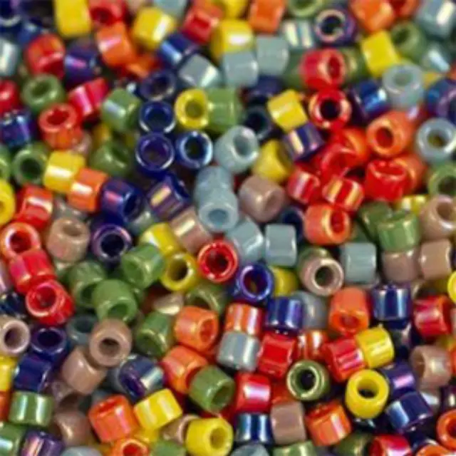Χάντρα Miyuki Delica 10/0 - MIX44 - Mix Opaque Rainbow AB ~7gr
