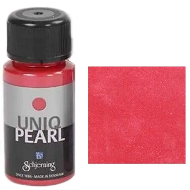 Περλέ Χρώμα Schjerning Uniq Pearl - Red - 50ml