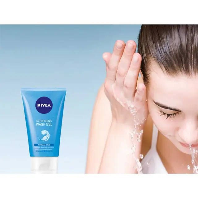 Nivea Δροσιστικό Gel Καθαρισμού Προσώπου Για Κανονική - Μεικτή Επιδερμίδα 150ml 2