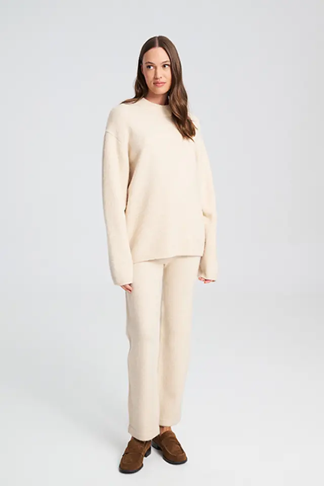 Πλεκτό Παντελόνι Άνεσης AVEL KNITTED TROUSERS - XL