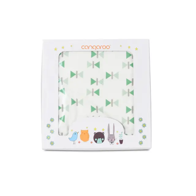 Κουβέρτα Αγκαλιάς 85x85cm Mellow Cangaroo Green 3800146266271 2