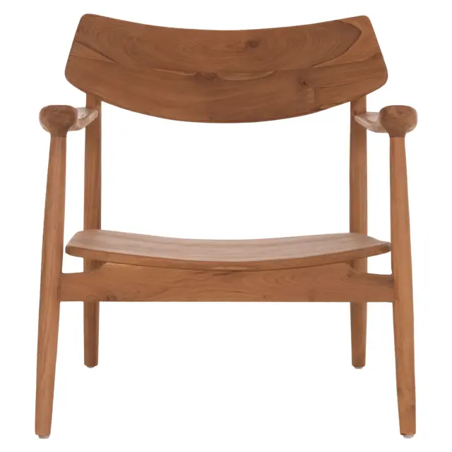 ΠΟΛΥΘΡΟΝΑ LOUNGE FB918255.01 ΞΥΛΟ TEAK ΣΕ ΦΥΣΙΚΟ 70x73x73Υεκ. 3